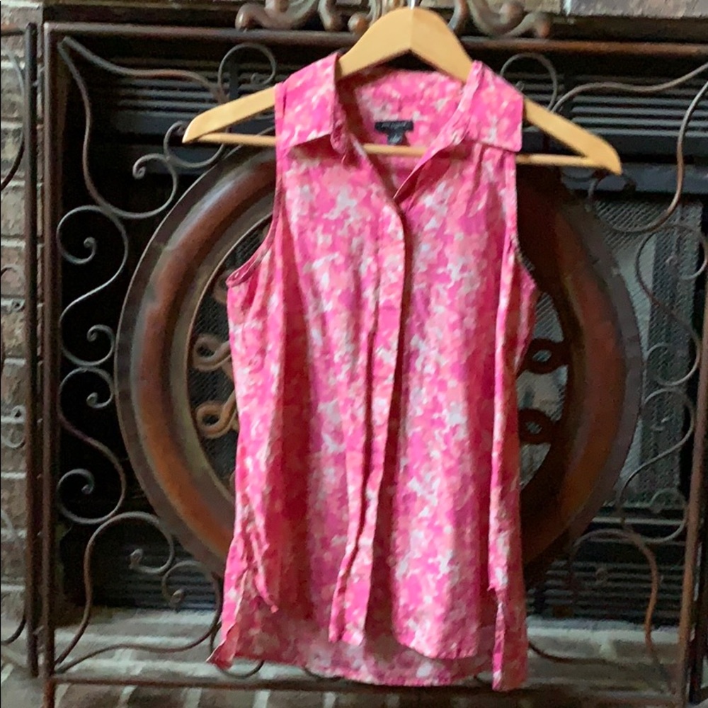Sleeveless Ann Taylor blouse
